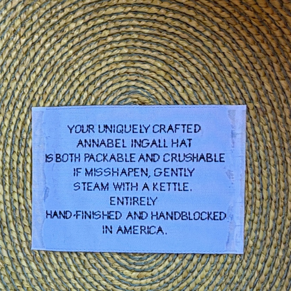 Stylish Natural Straw Sun Hat - Picture 3 of 8